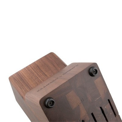 KRAMER By ZWILLING 14-slot Walnut Knife Block