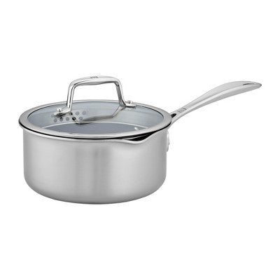 ZWILLING Clad CFX Stainless Steel Ceramic Nonstick Saucepan