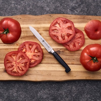 ZWILLING Four Star 5-inch Serrated Utility Knife