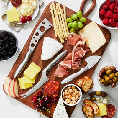ZWILLING Collection 3-pc Cheese Knife Set For Charcuterie Board, Gift Set