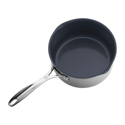 ZWILLING Clad CFX Stainless Steel Ceramic Nonstick Saucepan