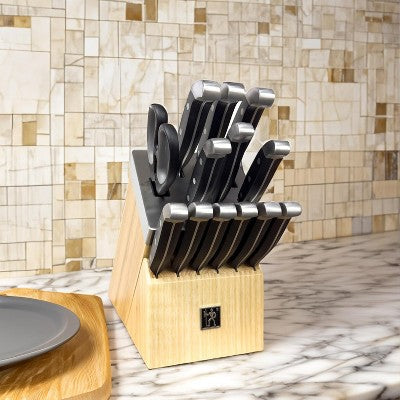 Zwilling Henckels International Statement 14-pc Self-Sharpening Knife Block Set. - Natural
