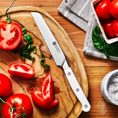 ZWILLING Pro Le Blanc 5-inch Serrated Utility Knife