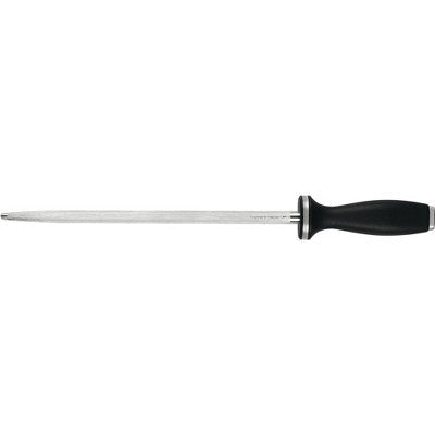 ZWILLING 10-inch Sharpening Steel With Stainless Steel End Cap