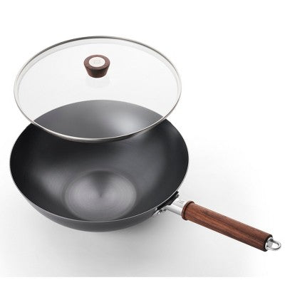 ZWILLING Dragon 12-inch Carbon Steel Wok With Lid