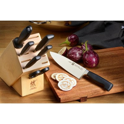 ZWILLING Four Star Anniversary 8-pc Knife Block Set
