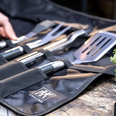 ZWILLING BBQ+ 5-pc Stainless Steel Grill Tool Set