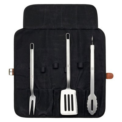 ZWILLING BBQ+ 4-pc Stainless Steel Grill Tool Set