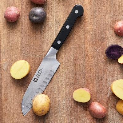 ZWILLING Pro Hollow Edge Santoku Knife