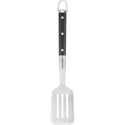 ZWILLING BBQ+ 17-inch Triple-Rivet Stainless Steel Grill Spatula With Serrated Edge