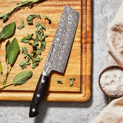 KRAMER By ZWILLING EUROLINE Damascus Collection 6.5-inch Nakiri Knife