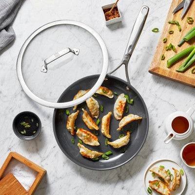 ZWILLING Energy Plus 10-inch Stainless Steel Ceramic Nonstick Fry Pan With Lid
