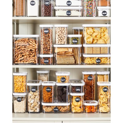 ZWILLING Fresh & Save Cube Box Set, 12-pc, Plastic, Airtight Dry Food Storage Container, Small & Medium Cube Set