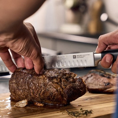 ZWILLING Four Star 10-inch Hollow Edge Slicing Knife