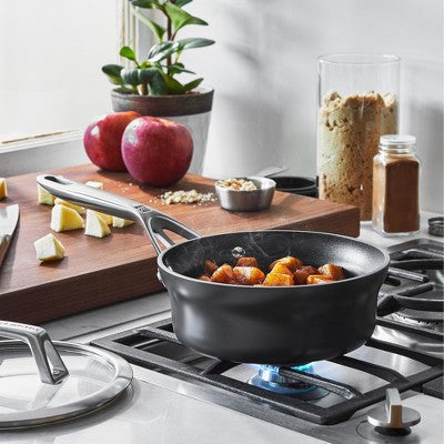 ZWILLING Motion Hard Anodized 1.5-qt Aluminum Nonstick Sauce Pan With Lid