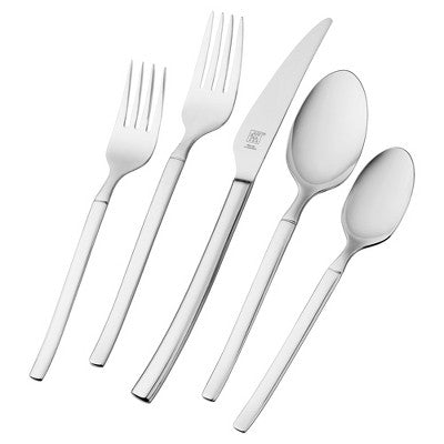 ZWILLING Premier Series Satin Opus 45-Piece Stainless Steel Flatware Set - Made With Special Formula Steel Perfected For Almost 300 Years, Dishwasher