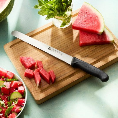 ZWILLING Commercial Straight Serrated Edge Slicing Knife