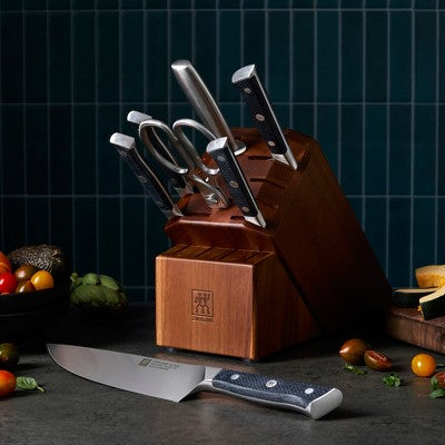 ZWILLING Spectrum 8-pc Knife Block Set - Acacia