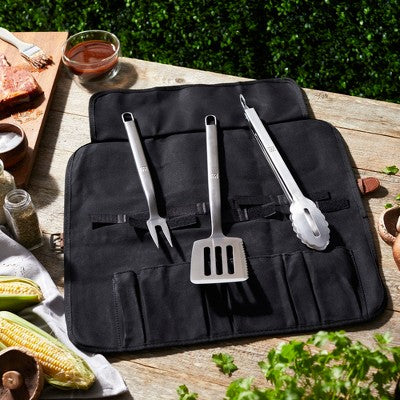 ZWILLING BBQ+ 4-pc Stainless Steel Grill Tool Set
