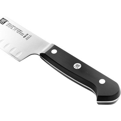 ZWILLING Gourmet 7-inch Hollow Edge Santoku Knife