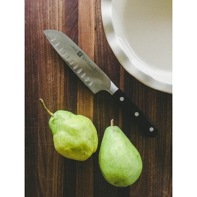 ZWILLING Pro Hollow Edge Santoku Knife