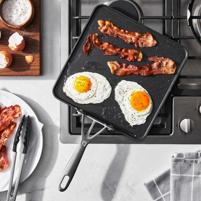 ZWILLING Motion Hard Anodized 11 X 11-inch Aluminum Nonstick Square Griddle