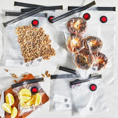 Zwilling Fresh & Save 32-pc Vacuum Sealer Machine Set, Sous Vide Bags, Meal Prep, Airtight Food Storage Containers Glass